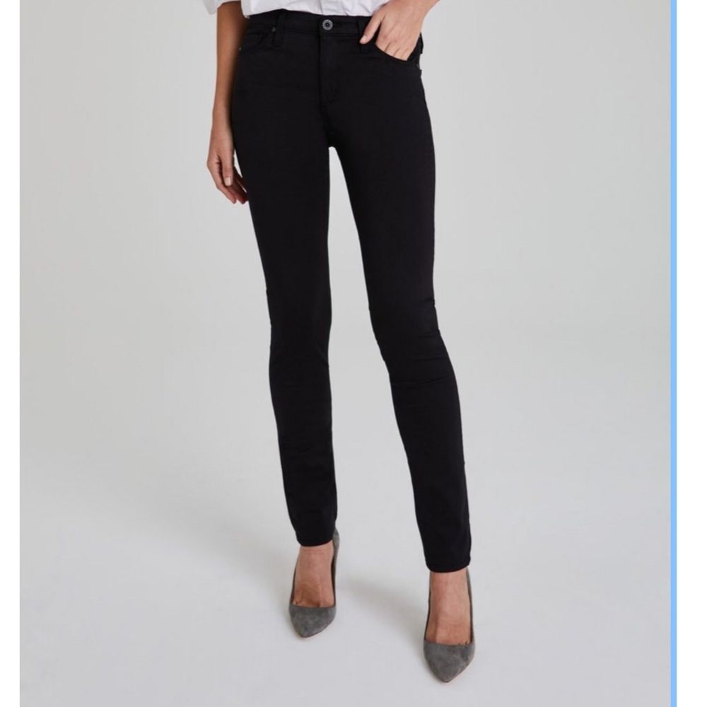 AG Prima super stretch black jeans